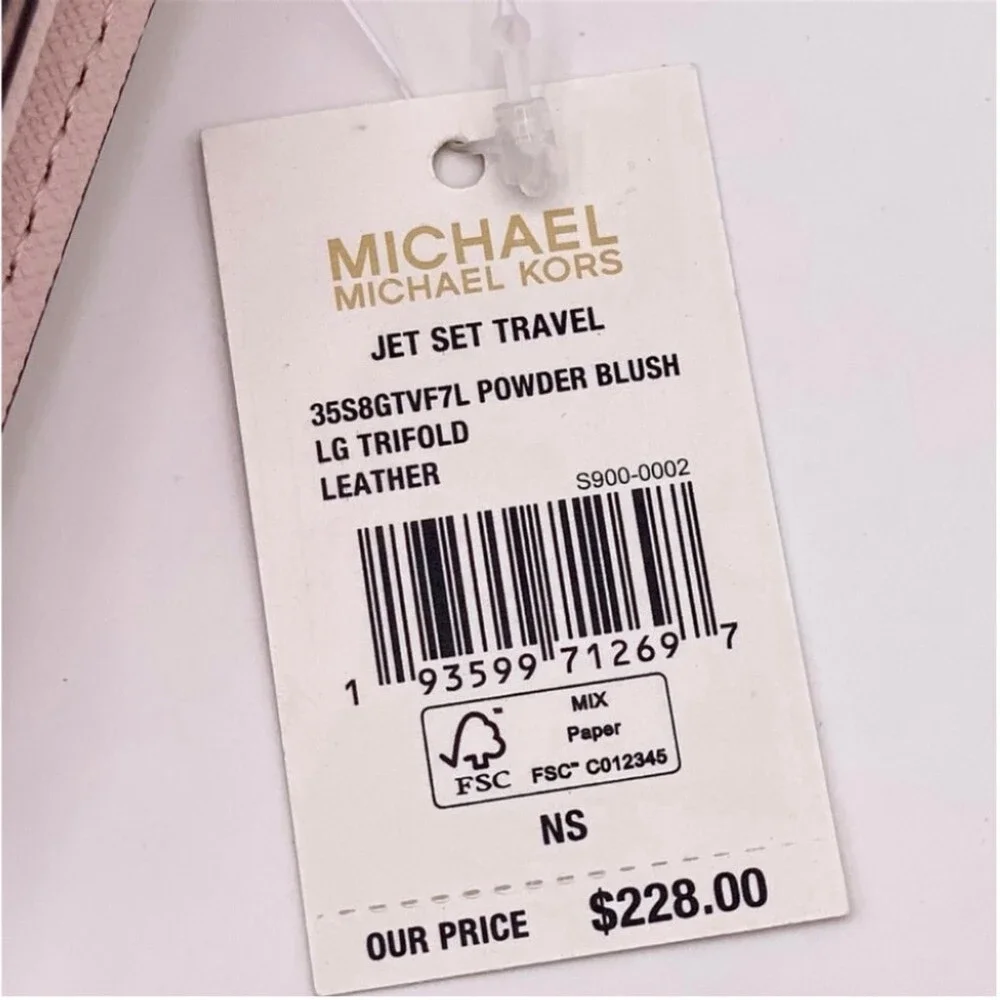 Michael Kors Trifold Wallet pink - Picture 7 of 8